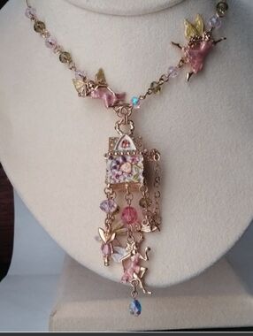 DISO Kirks Folly Magic Fairy House W Three Wishes Pixies Inside, NOT FOR SALE